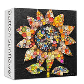 Pulsante girasole puzzle puzzle 1000 pezzi